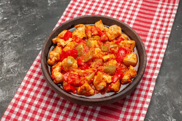 Recettes Chili doux pois chiches poulet