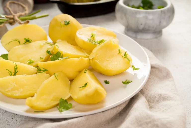 Pommes de terre refroidies sauce yaourt moutarde - Bien Jeûner