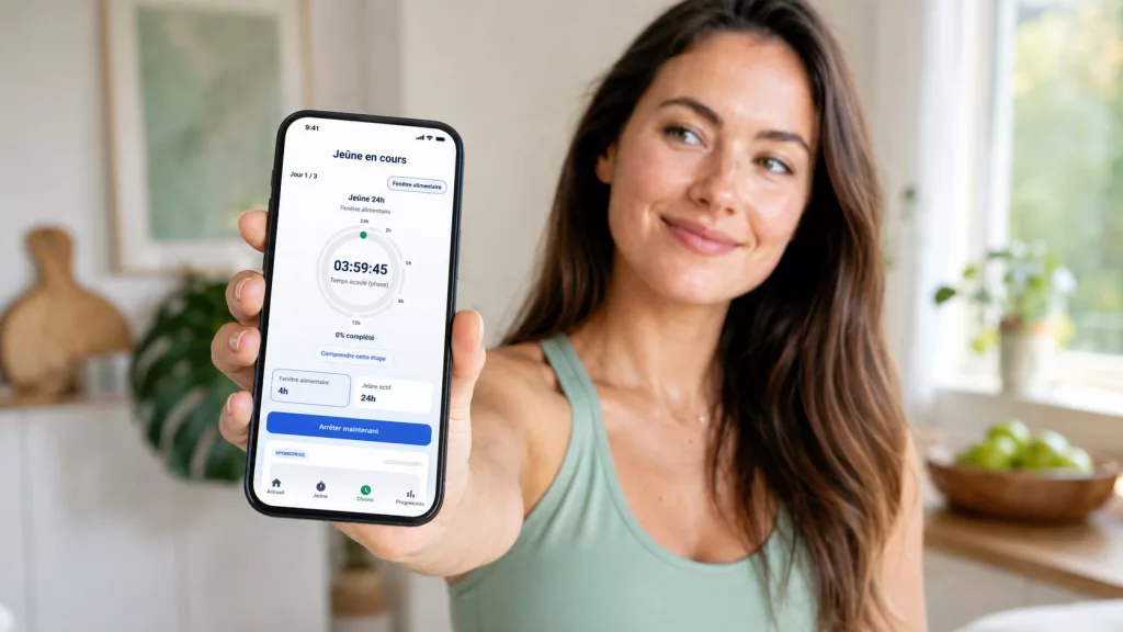 application suivi je&ucirc;ne intermittent
